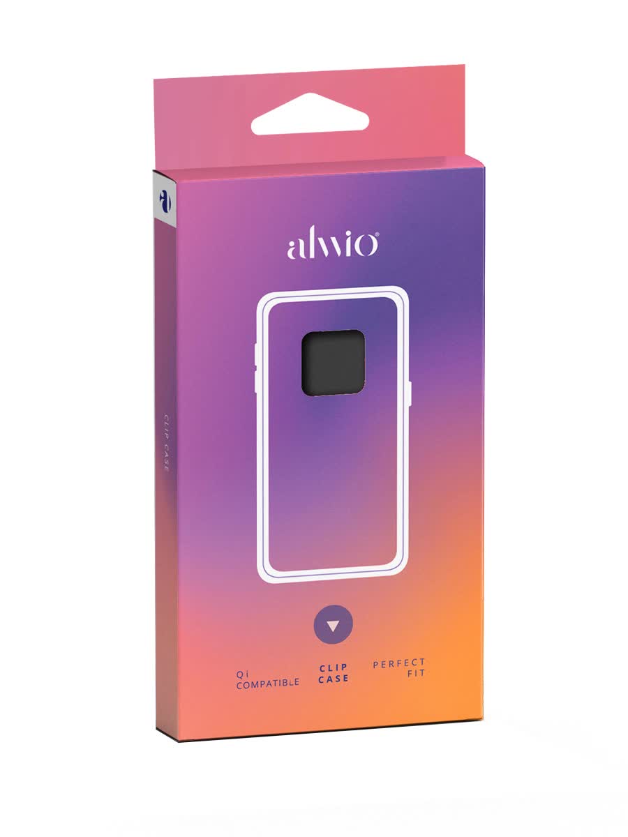 Клип-кейс Alwio для Samsung Galaxy A41, soft touch, чёрный