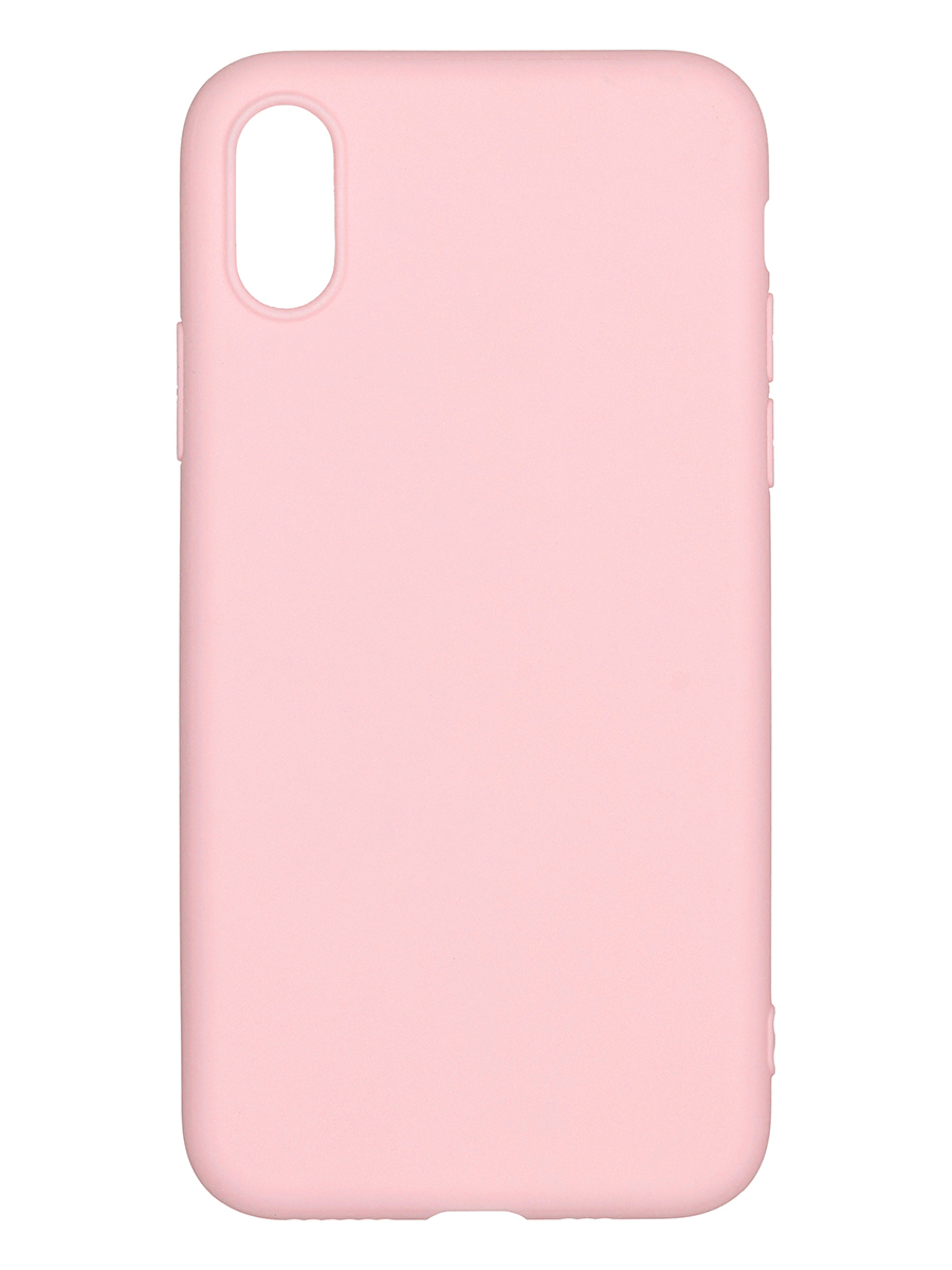 Клип-кейс Alwio для Apple iPhone XS Max, soft touch, светло-розовый клип кейс vili apple iphone xs max tpu black