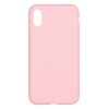 Клип-кейс Alwio для Apple iPhone XS, soft touch, светло-розовый