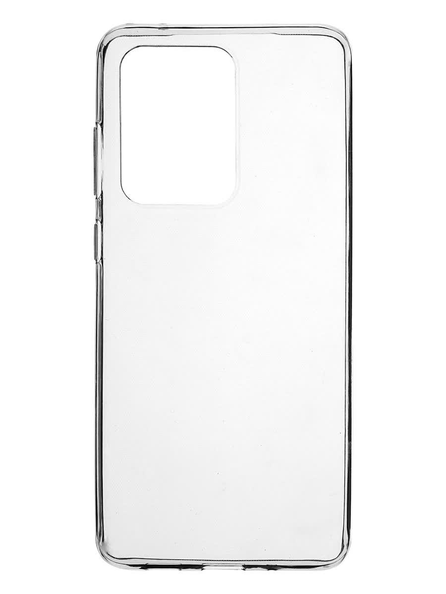 Клип-кейс Alwio для Samsung Galaxy S20 Ultra, прозрачный жидкий чехол с блестками фламинго на гавайских листах на samsung galaxy s20 ultra самсунг галакси s20 ультра