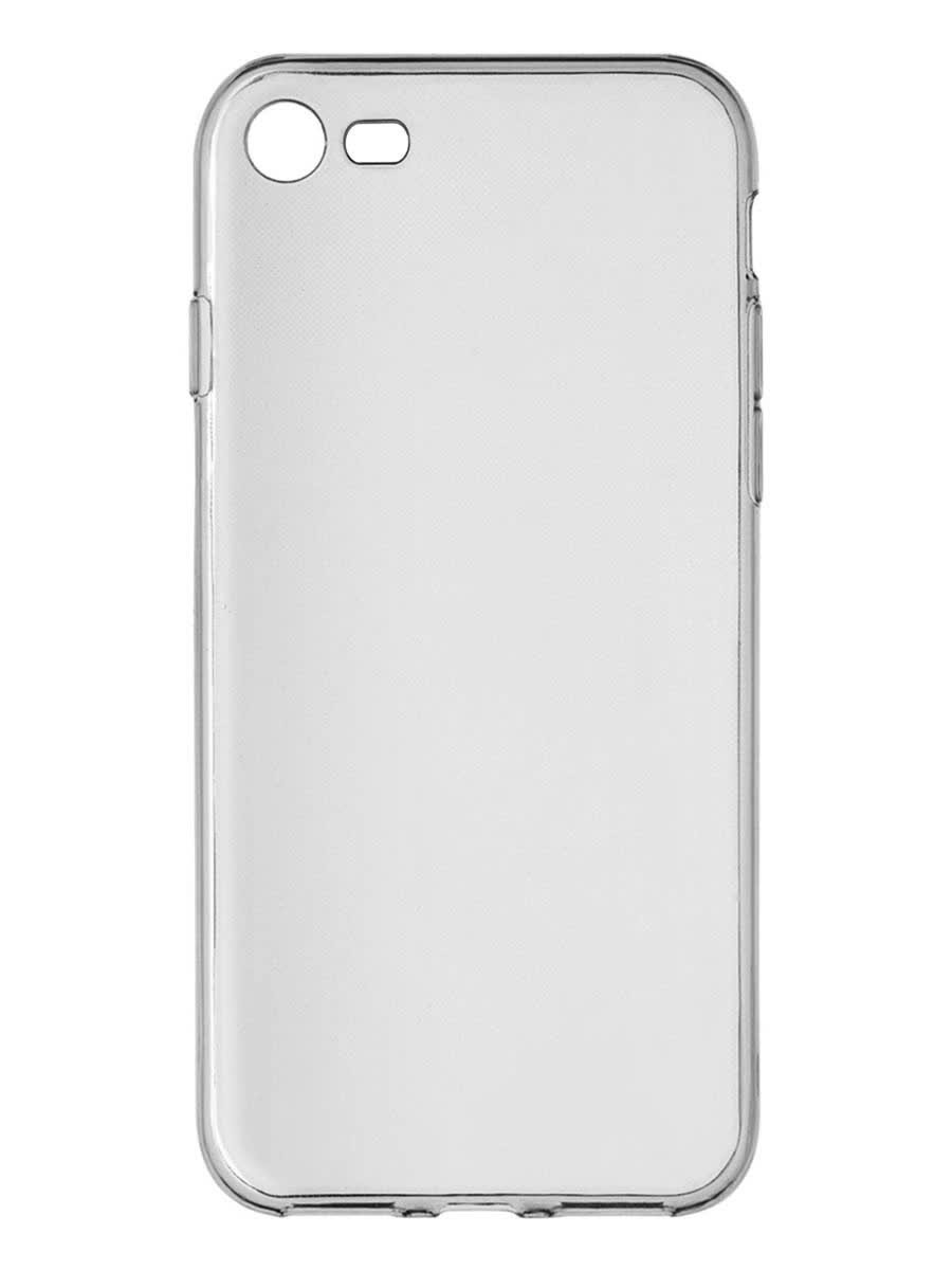 Клип-кейс Alwio для Apple iPhone 7/8/SE 2020, прозрачный силиконовый чехол на apple iphone se 2022 se 2020 8 7 эпл айфон се 2022 се 2020 8 7 silky touch premium с принтом k heart красный
