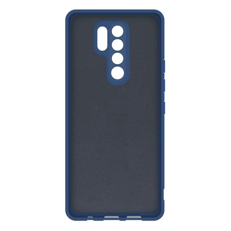 Чехол BoraSCO Microfiber Case для Samsung Galaxy A72 синий - фото 2