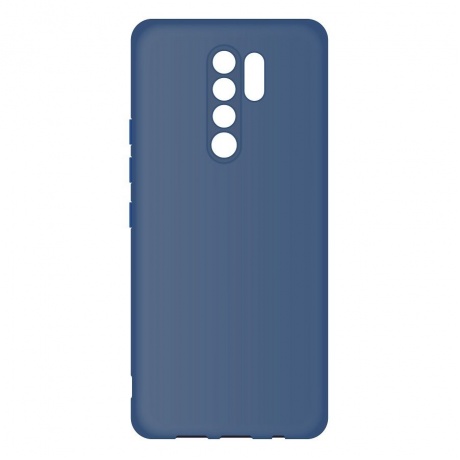 Чехол BoraSCO Microfiber Case для Samsung Galaxy A52 синий - фото 1