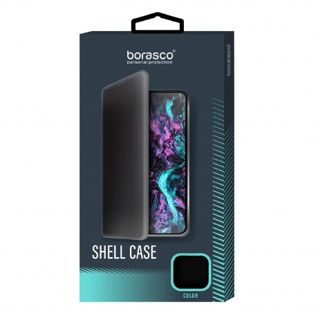 Чехол BoraSCO Shell Case для Samsung Galaxy A32 черный - фото 1