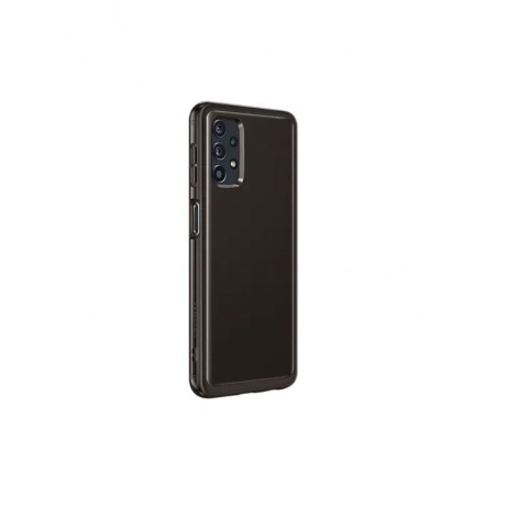 Чехол-накладка Samsung EF-QA325TBEGRU Soft Clear Cover для Galaxy A32 чёрный - фото 3