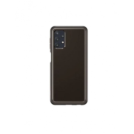 Чехол-накладка Samsung EF-QA325TBEGRU Soft Clear Cover для Galaxy A32 чёрный - фото 5