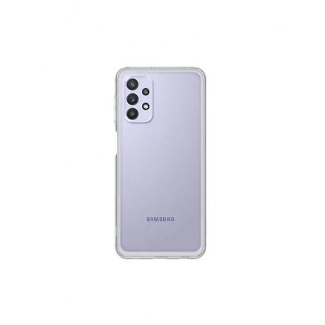 Чехол-накладка Samsung EF-QA325TTEGRU Soft Clear Cover для Galaxy A32 прозрачный - фото 4