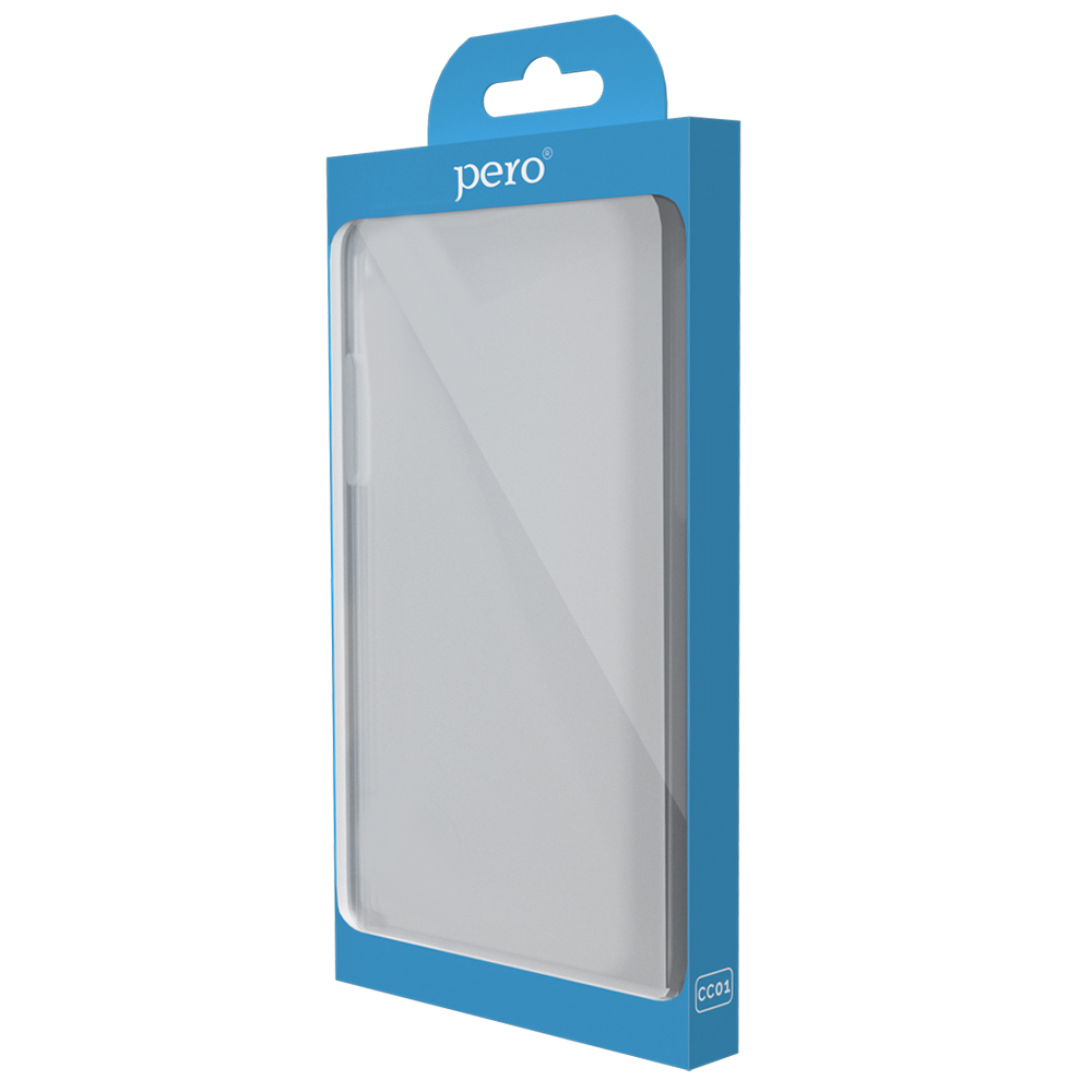 цена Клип-кейс PERO силикон для Samsung S21 Ultra прозрачный