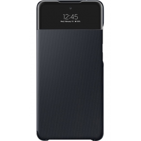 Чехол-книжка Samsung S View Wallet Cover для Samsung Galaxy A72 черный EF-EA725PBEGRU - фото 1