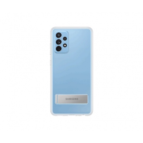 Чехол-накладка Samsung Clear Standing Cover для Samsung Galaxy A72, прозрачный EF-JA725CTEGRU - фото 4