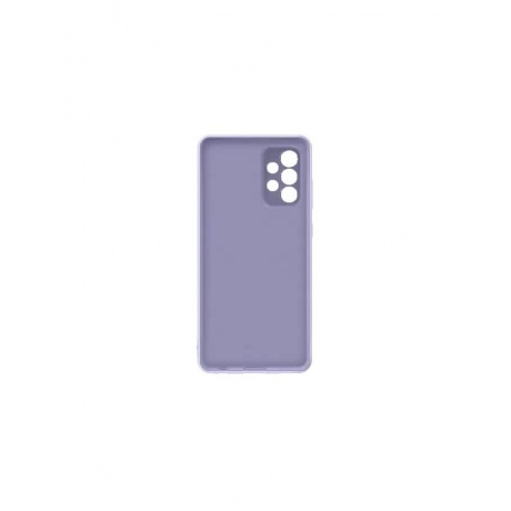Чехол (клип-кейс) SAMSUNG Silicone Cover Galaxy A72 фиолетовый (EF-PA725TVEGRU) - фото 6