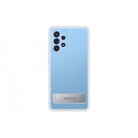 Чехол-накладка Samsung Clear Standing Cover для Galaxy A52 прозрачный (EF-JA525CTEGRU) - фото 4