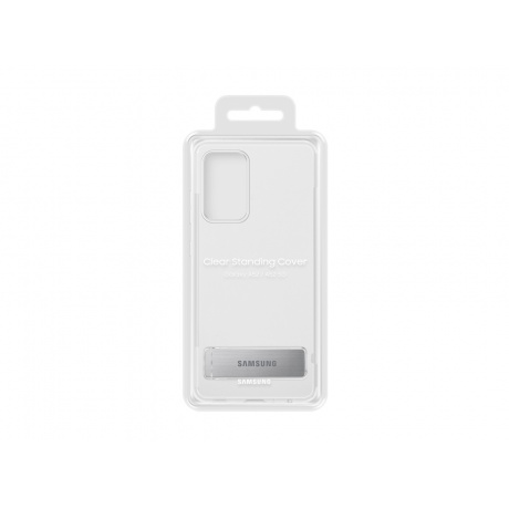 Чехол-накладка Samsung Clear Standing Cover для Galaxy A52 прозрачный (EF-JA525CTEGRU) - фото 9