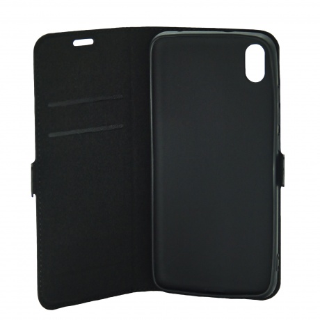 Чехол BoraSCO Book Case для Xiaomi Redmi 9t черный - фото 3