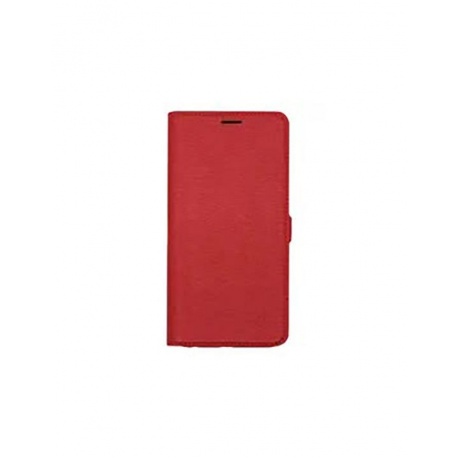 Чехол BoraSCO Book Case для Xiaomi Redmi Note 9t красный - фото 4