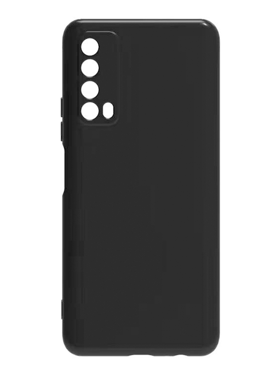 Чехол силиконовый Alwio для Huawei P Smart 2021 soft touch чёрный силиконовый чехол на huawei p smart 2021 хуавей п смарт 2021 silky touch premium с принтом brain plus heart w темно зеленый