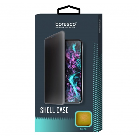Чехол BoraSCO Shell Case для Xiaomi Redmi Note 9t золотой - фото 1