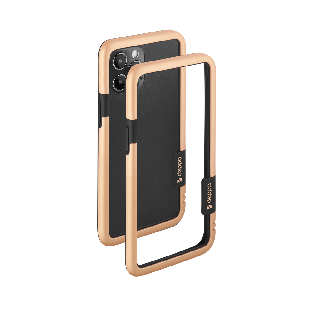 Чехол защитный Deppa Soft Bumper для Apple iPhone 12 Pro Max, золотой 870056