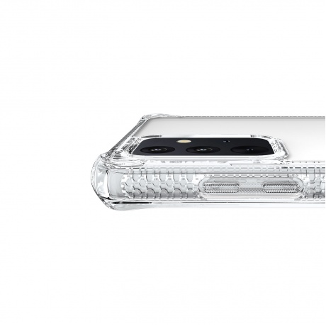 Чехол антибактериальный ITSKINS HYBRID CLEAR для Samsung Galaxy A72, прозрачный - фото 4