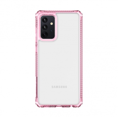 Чехол антибактериальный ITSKINS HYBRID CLEAR для Samsung Galaxy A72, св.розовый/прозрачный - фото 6