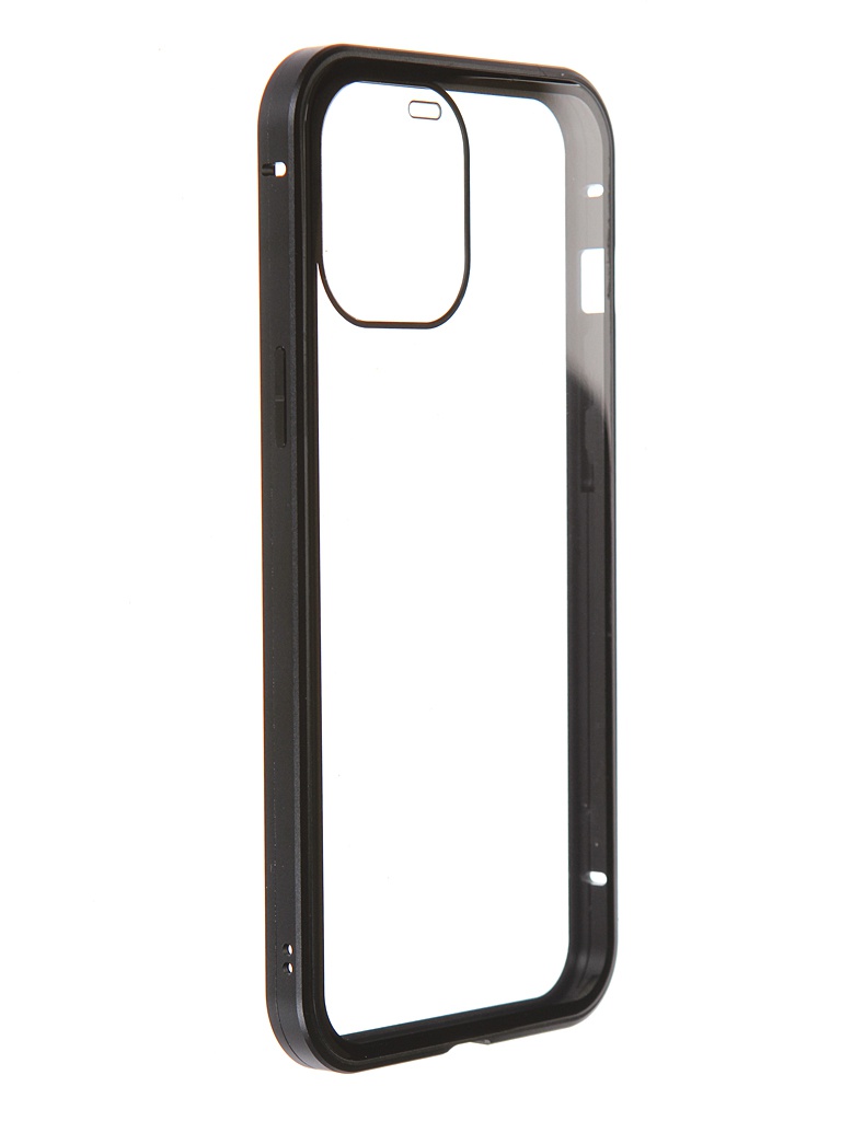 Чехол Activ для iPhone 12 Pro Max 360 Magnetic Glass Black 128040