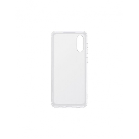 Чехол-накладка Samsung Soft Clear Cover для Samsung Galaxy A02 EF-QA022TTEGRU прозрачный - фото 2