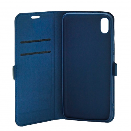 Чехол BoraSCO Book Case для Realme С20/ C11 (2021) синий - фото 4