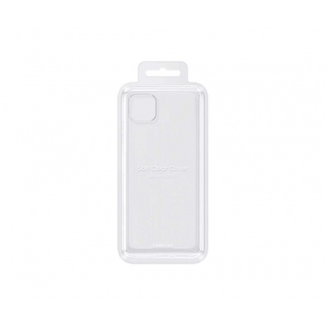Чехол-накладка Samsung EF-QA225TTEGRU Soft Clear Cover для Galaxy A22 LTE прозрачный - фото 1