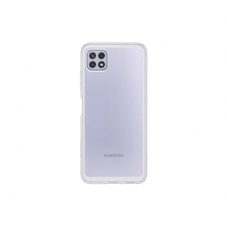 Чехол-накладка Samsung EF-QA225TTEGRU Soft Clear Cover для Galaxy A22 LTE прозрачный - фото 4
