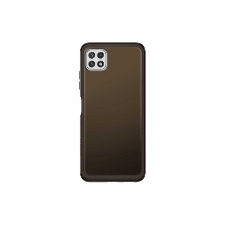 Чехол-накладка Samsung EF-QA225TBEGRU Soft Clear Cover для Galaxy A22 LTE черный - фото 3