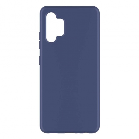 Чехол накладка Deppa Gel Color для Samsung Galaxy A32 (2021), синий, PET синий - фото 5