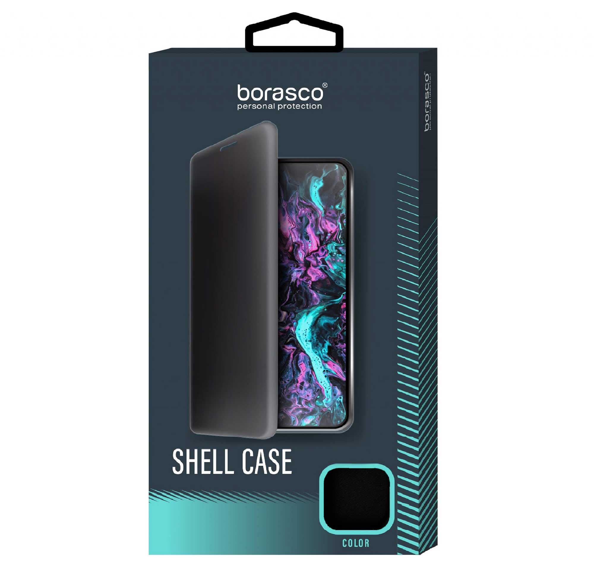 Чехол BoraSCO Shell Case для Samsung (A225/ M225) Galaxy A22/ M22 черный чехол для телефона накладка krutoff софт кейс хагги вагги хаги ваги килли вилли для samsung galaxy a22 m22 a225 m225 черный