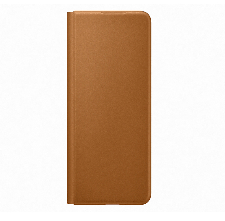 Чехол-обложка Samsung EF-FF926LAEGRU Leather Flip Cover для Galaxy Z Fold 3 коричневый