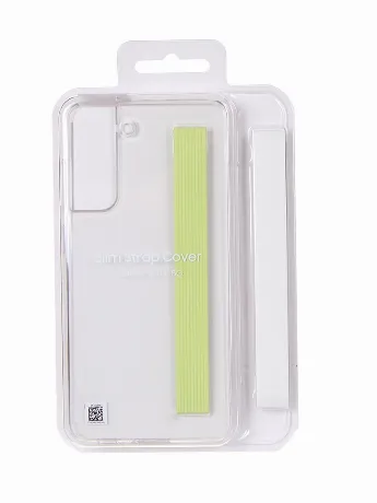Чехол Samsung для Galaxy S21 FE, Slim Strap Cover, White (EF-XG9...