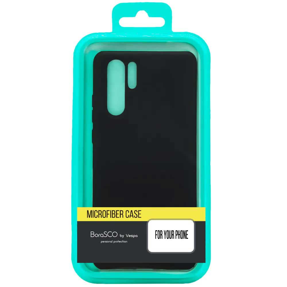 цена Чехол BoraSCO Microfiber Case для Xiaomi Redmi 10 черный