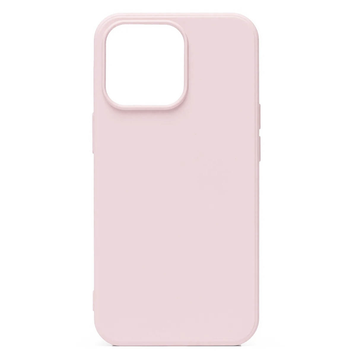 Чехол силиконовый Alwio для iPhone 13 Pro Max (6.7), soft touch, светло-розовый чехол силиконовый alwio для realme c25 soft touch светло розовый