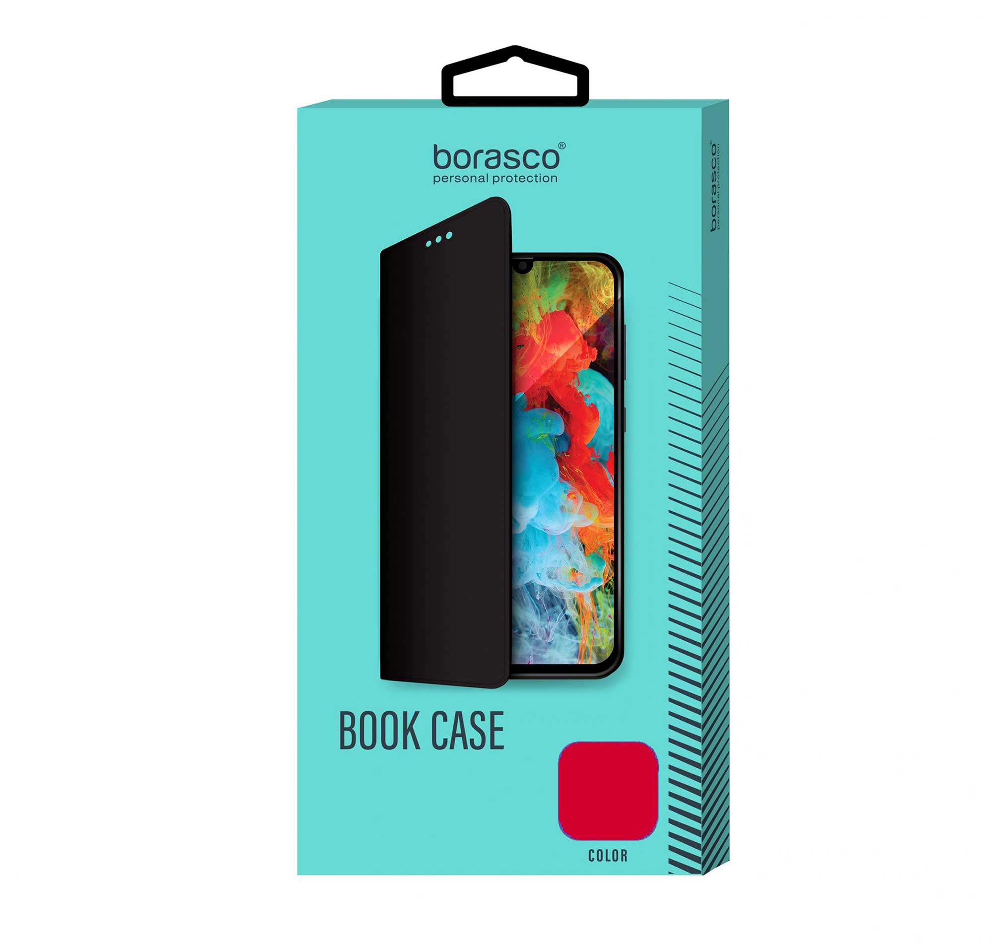 Чехол BoraSCO Book Case для Realme C21Y красный силиконовый чехол котенок и луна на realme c21y рилми с21у