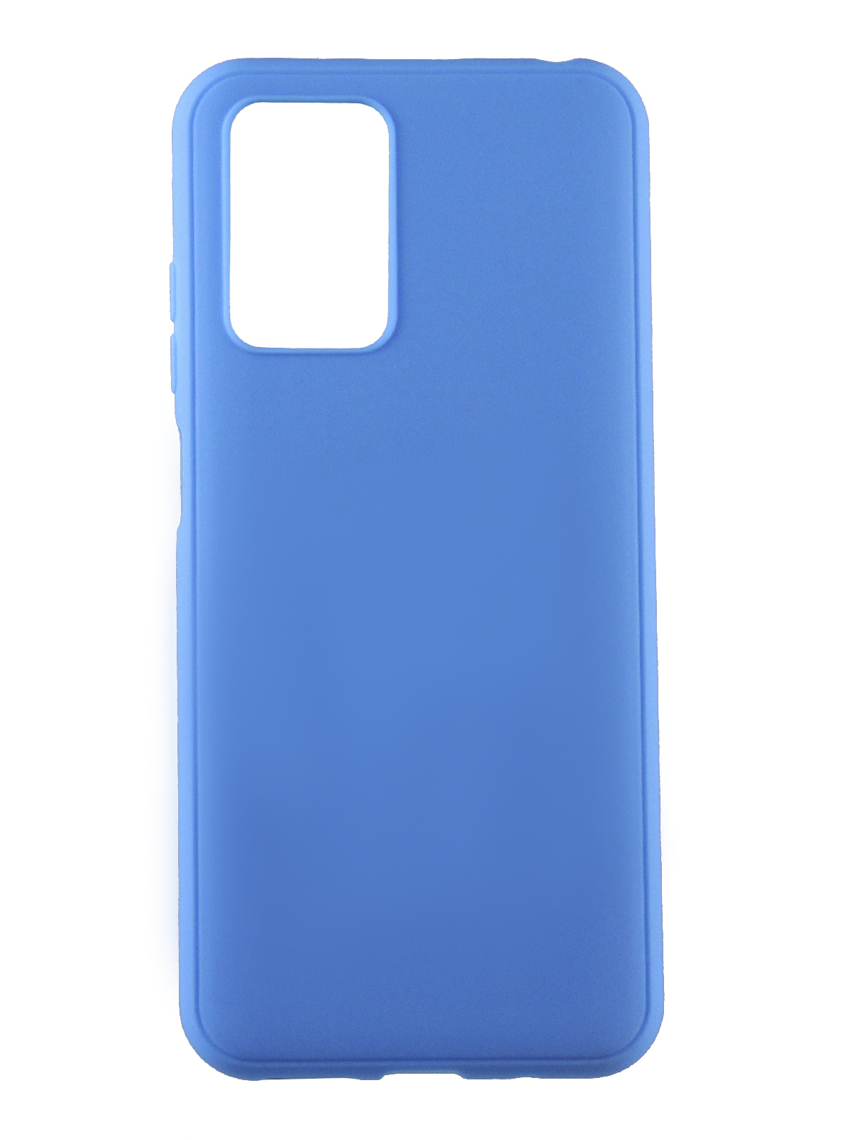 Защитный чехол LuxCase для Xiaomi Redmi 10 TPU 1.1mm Blue 62349 чехол защитный усиленный tpu luxcase для xiaomi redmi 9c прозрачный 1 5 мм