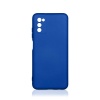 Чехол DF для Samsung Galaxy A03s с микрофиброй Silicone Blue sOr...