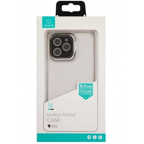 Чехол Usams для APPLE iPhone 13 Pro US-BH782 с подставкой White УТ000028089 - фото 3