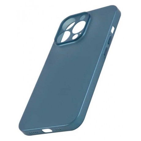 Чехол Usams для APPLE iPhone 13 US-BH777 Ultra-Thin Matte Blue IP13PQR03 - фото 2