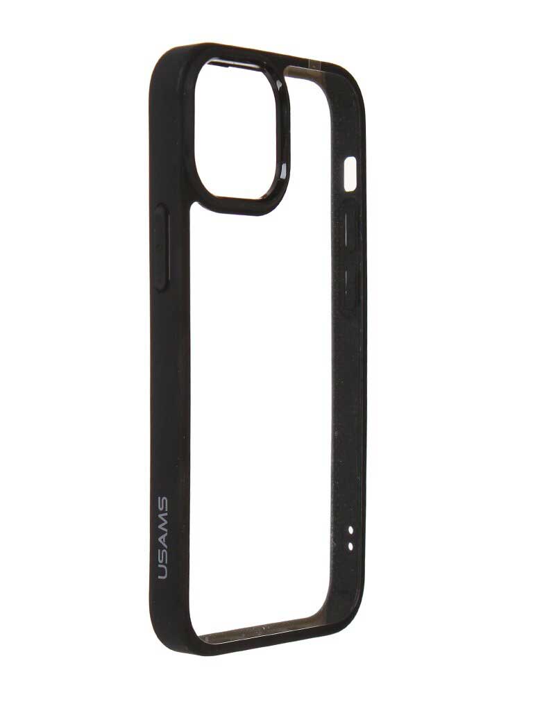Чехол (клип-кейс) Usams Apple iPhone 13 mini US-BH768 прозрачный/черный  (УТ000028113) – купить в Самаре | интернет-магазин KotoFoto.ru