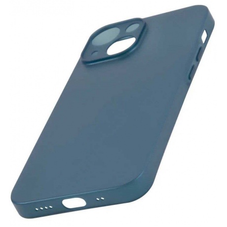 Чехол (клип-кейс) Usams Apple iPhone 13 mini US-BH776 синий (матовый) (УТ000028070) - фото 3