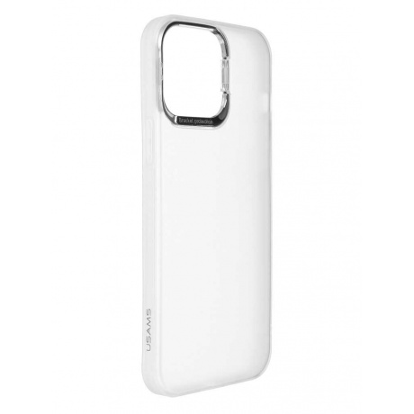 Чехол (клип-кейс) Usams Apple iPhone 13 mini US-BH780 белый (УТ000028085) - фото 3