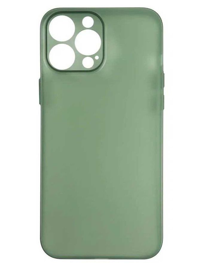 Чехол (клип-кейс) Usams Apple iPhone 13 Pro Max US-BH779 зеленый (матовый) (УТ000028081) панель накладка usams us bh779 green matte для iphone 13 pro max