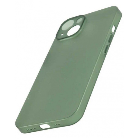 Чехол (клип-кейс) Usams Apple iPhone 13 US-BH777 зеленый (матовый) (УТ000028073) - фото 2
