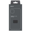 Клип-кейс PERO софт-тач для Realme C21Y черный