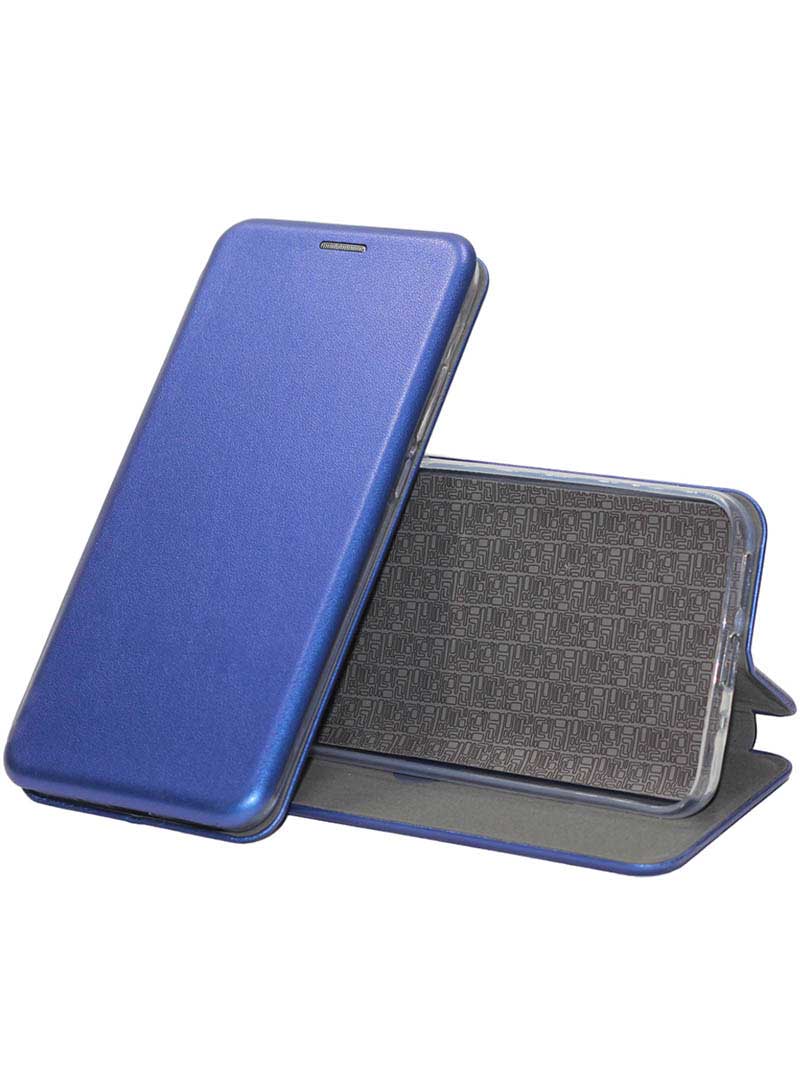 Чехол-книжка WELLMADE для Honor 50 Lite синий open color кожаный чехол книжка для honor 50 lite с функцией подставки и магнитом