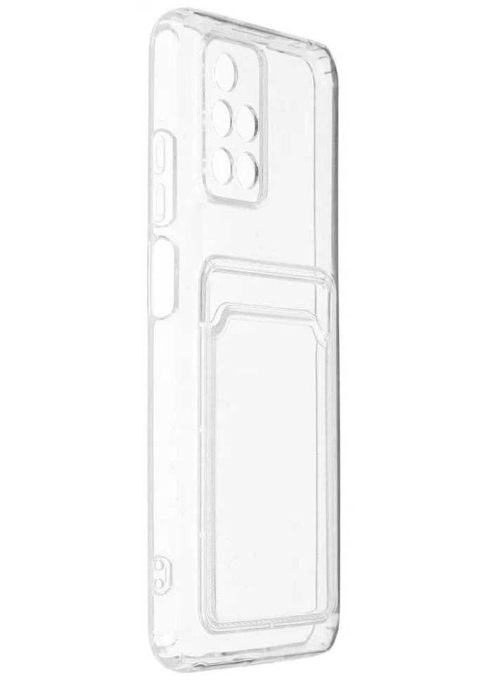 Чехол iBox для Xiaomi Redmi 10 Crystal с кардхолдером Silicone Transparent УТ000028678 чехол ibox для honor x7 2022 crystal с кардхолдером silicone transparent ут000036223