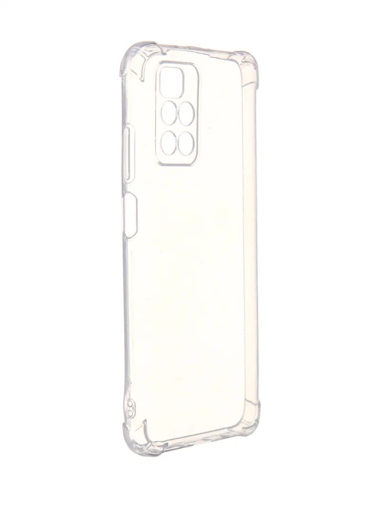 Чехол iBox для Xiaomi Redmi 10 Crystal с усиленными углами Silicone Transparent УТ000030337 чехол ibox для huawei nova 11 crystal с усиленными углами silicone transparent ут000036181